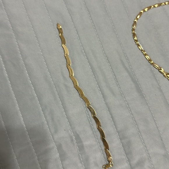 14k set necklace and bracelet - Picture 4 of 10